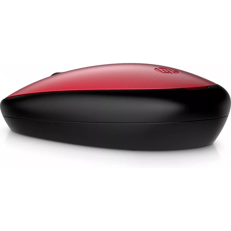 HP 240 Empire Red Bluetooth Mouse, Ambidextrous, Optical, Bluetooth, 1600 DPI, Red