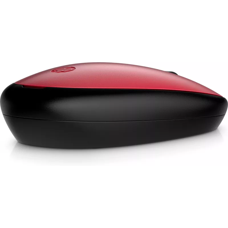HP 240 Empire Red Bluetooth Mouse, Ambidextrous, Optical, Bluetooth, 1600 DPI, Red