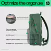 Casual backpack HP Campus Green Backpack Green Grey Polyester