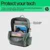 Casual backpack HP Campus Green Backpack Green Grey Polyester