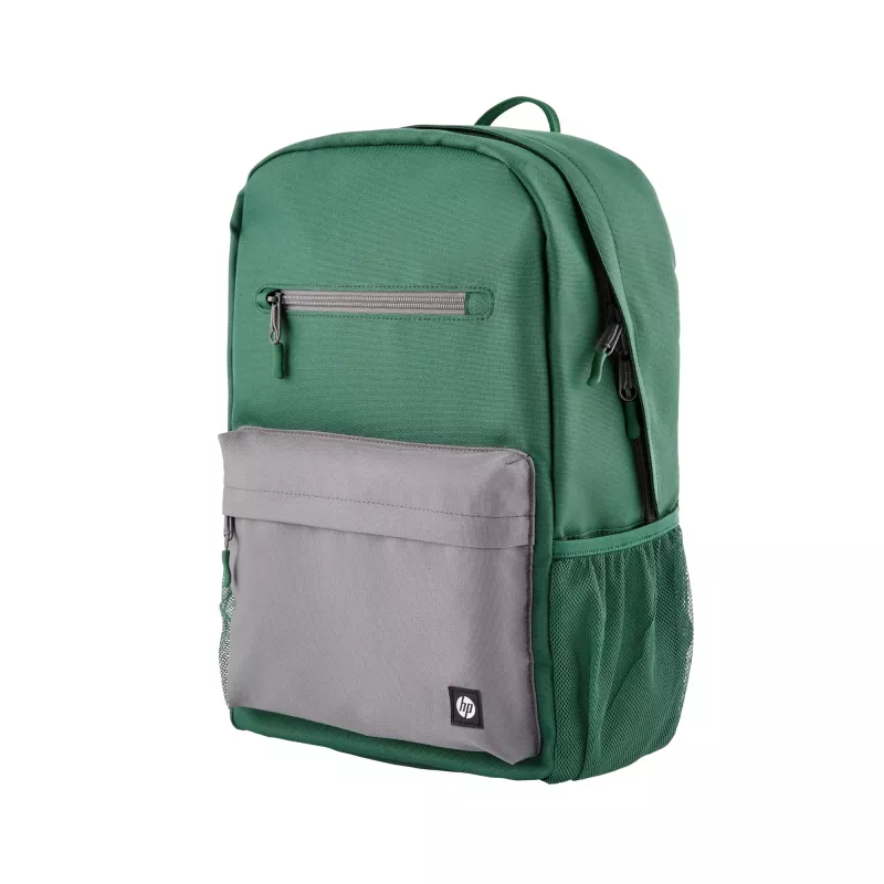 Casual backpack HP Campus Green Backpack Green Grey Polyester