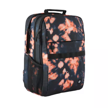 Casual backpack HP Campus XL Tie Dye Backpack Black Pattern