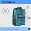 Casual backpack HP Campus XL Tie Dye Backpack Black Pattern