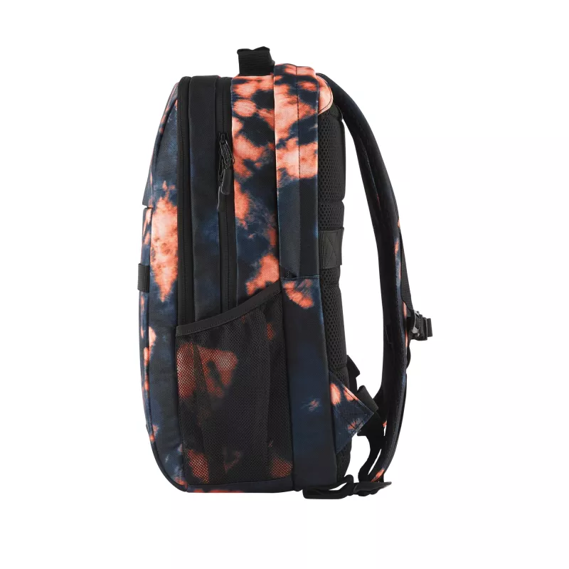 Casual backpack HP Campus XL Tie Dye Backpack Black Pattern
