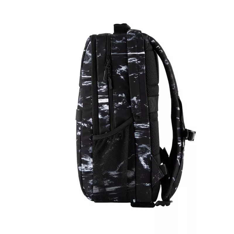 Casual backpack HP Campus XL Marble Stone Backpack Black Grey