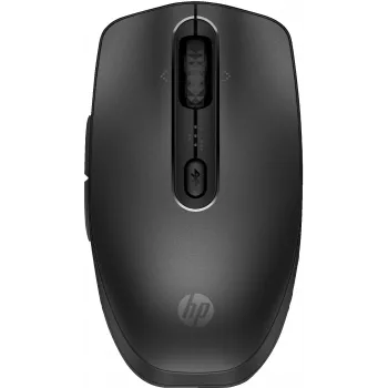HP 695 Rechargeable Wireless Mouse, Ambidextrous, Bluetooth, 4000 DPI, Black