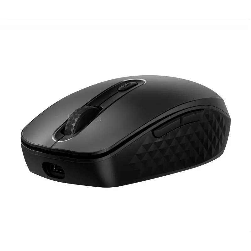 HP 695 Rechargeable Wireless Mouse, Ambidextrous, Bluetooth, 4000 DPI, Black