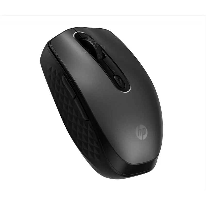 HP 695 Rechargeable Wireless Mouse, Ambidextrous, Bluetooth, 4000 DPI, Black