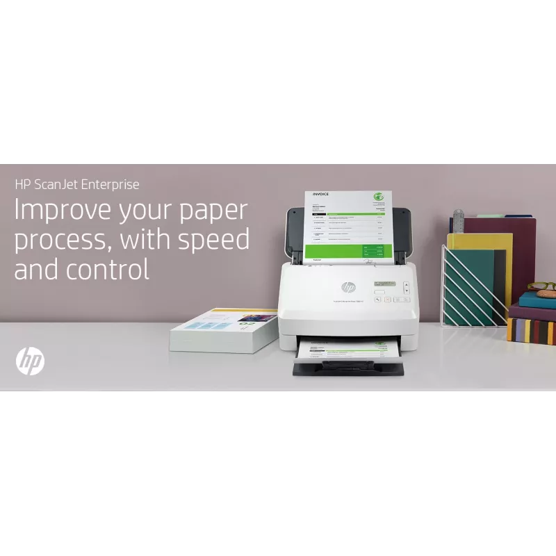 HP Scanjet Enterprise Flow 5000 s5 Sheet-fed scanner 600 x 600 DPI A4 White