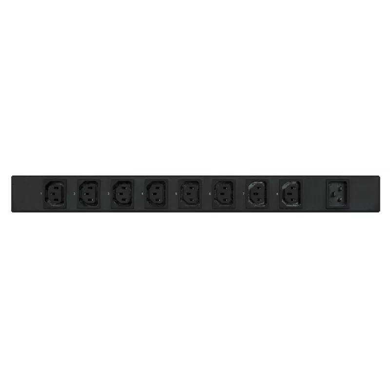 APC Easy Rack PDU, Switched, 1U, 1 Phase, 3.7kW, 230V, 16A, 8 x C13 outlets, IEC60320 C20 inlet