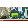 HP HDMI to VGA Adapter, 0.045 m, HDMI, VGA (D-Sub), Male, Female, Black