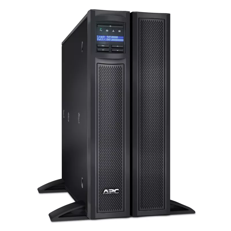 APC Smart-UPS X SMX3000HVNC - 3000VA, 8x C13 + 2x C19 outlet, USB, expandable runtime, short depth, NMC