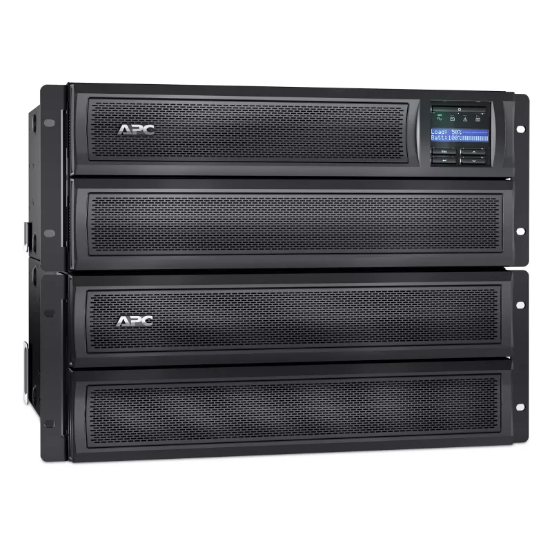 APC Smart-UPS X SMX3000HVNC - 3000VA, 8x C13 + 2x C19 outlet, USB, expandable runtime, short depth, NMC