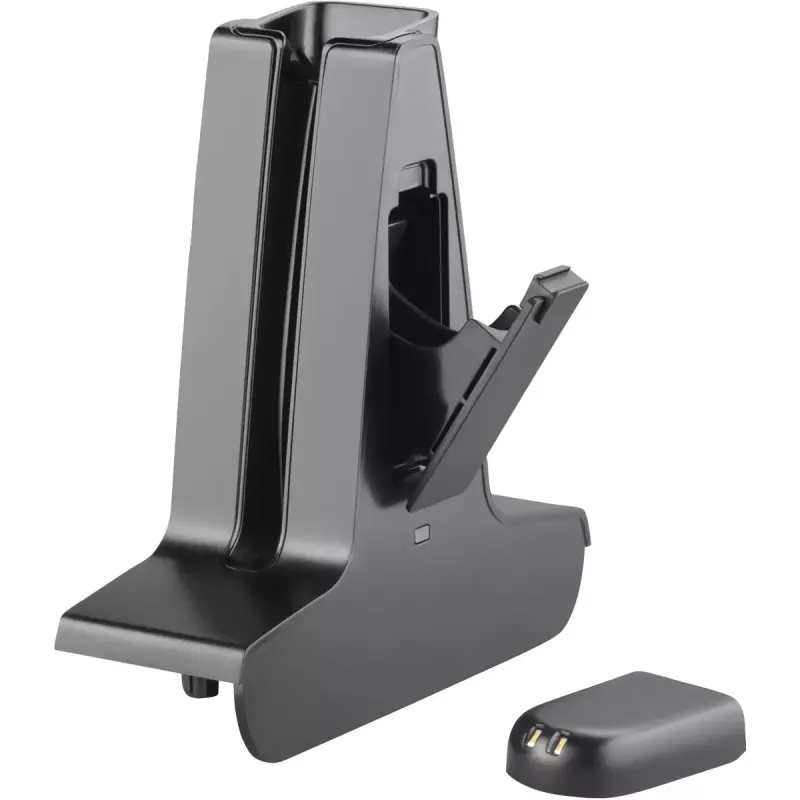 POLY Savi 8245 Deluxe Cradle with Battery telephone mount stand Black