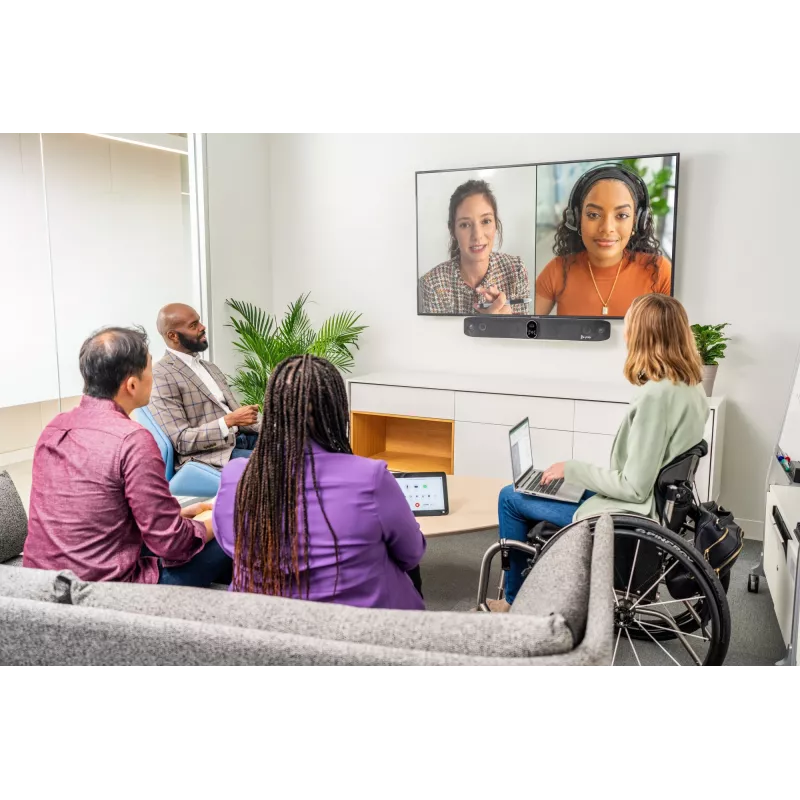 HP Poly Poly Studio X70 All-In-One Video Bar with TC10 Controller Kit No Radio or Power Cord GSA/TAA