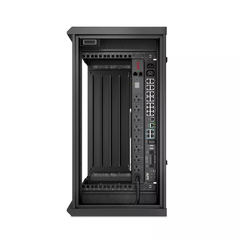 APC NetShelter 6U Low-Profile Wallmount Rack Enclosure Cabinet 230V Server Depth