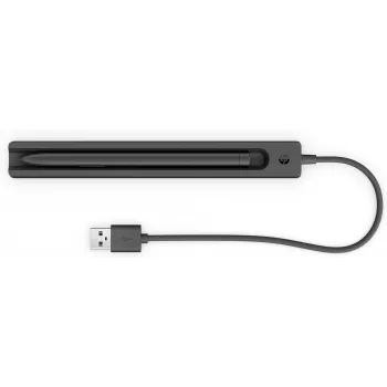 HP Slim Rechargeable Pen Charger, Indoor, USB, 0.15 m, Black