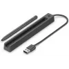 HP Slim Rechargeable Pen Charger, Indoor, USB, 0.15 m, Black