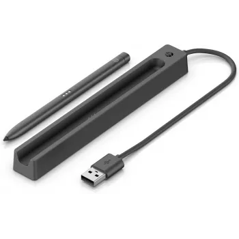 HP Slim Rechargeable Pen Charger, Indoor, USB, 0.15 m, Black