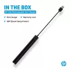 HP Slim Rechargeable Pen Charger, Indoor, USB, 0.15 m, Black