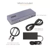 StarTech.com DK31C3MNCRUE laptop dock/port replicator Wired USB 3.2 Gen 2 (3.1 Gen 2) Type-C