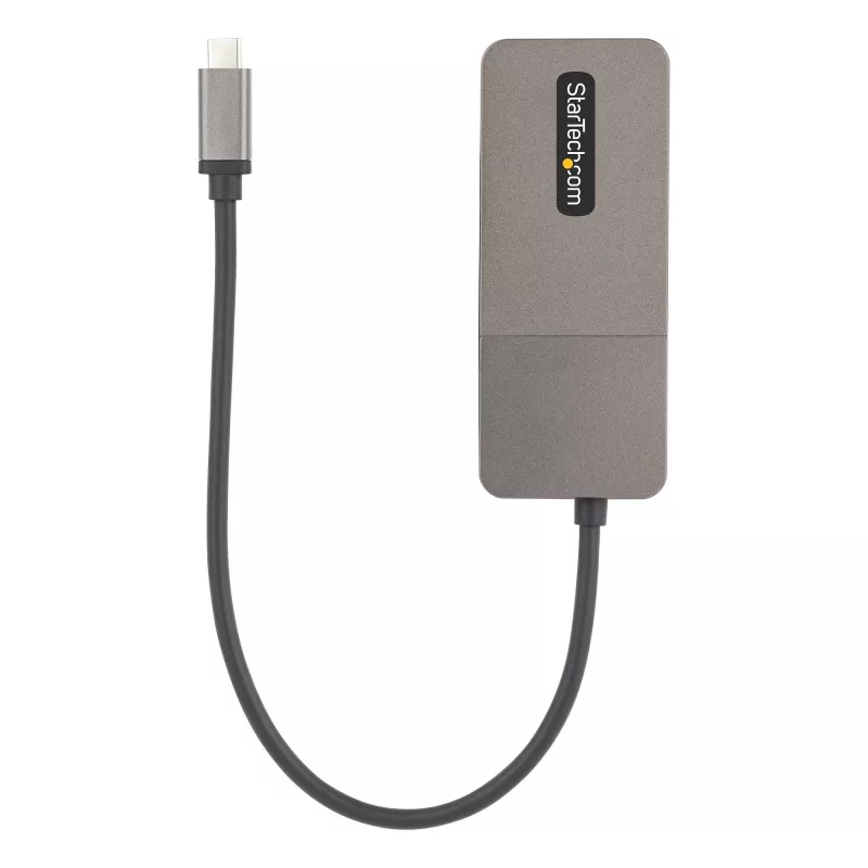 StarTech.com 3-Port USB-C MST Hub - USB Type-C to 3x HDMI Multi-Monitor Adapter for Laptop - Triple HDMI up to 4K 60Hz with DP 1.4 Alt Mode & DSC - HDR - 1ft (30cm) Cable - Windows Only