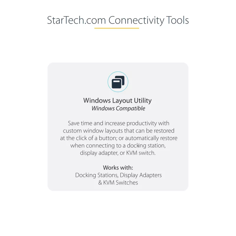 StarTech.com 3-Port USB-C MST Hub - USB Type-C to 3x HDMI Multi-Monitor Adapter for Laptop - Triple HDMI up to 4K 60Hz with DP 1.4 Alt Mode & DSC - HDR - 1ft (30cm) Cable - Windows Only