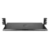 StarTech.com Under-Desk Keyboard Tray, Clamp-on Ergonomic Keyboard Holder, Sliding Keyboard and Mouse Drawer with C-Clamps, Height Adjustable, Supports up to 12kg (26.5lb), Black