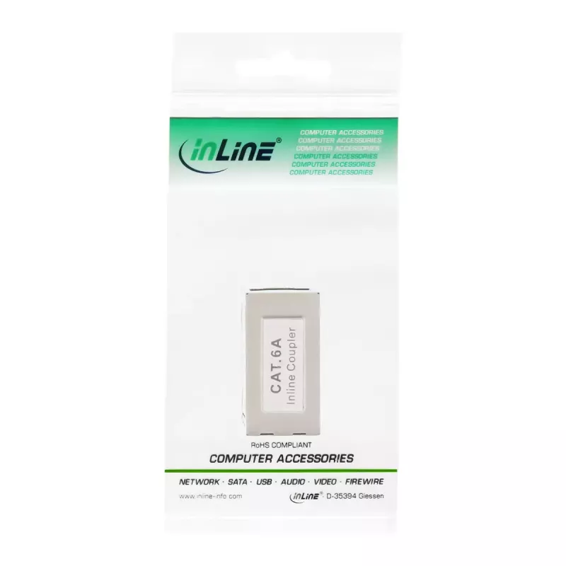 InLine Modular Adapter RJ11 6P4C female / female 69999C