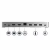 StarTech.com Dual Monitor USB C Docking Station with 60W Power Delivery for Windows Laptops - USB C to HDMI / DVI Dock - USB 3.1 Gen 1 Type C Dock w/ Charging - Thunderbolt 3 Compatible