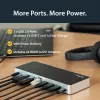 StarTech.com Dual Monitor USB C Docking Station with 60W Power Delivery for Windows Laptops - USB C to HDMI / DVI Dock - USB 3.1 Gen 1 Type C Dock w/ Charging - Thunderbolt 3 Compatible