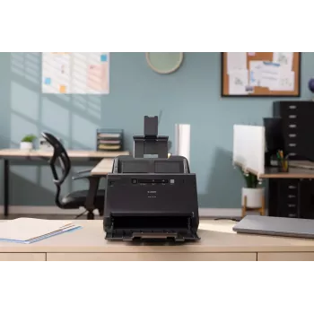 Canon imageFORMULA DR-C240 Duplex Desktop Document Scanner, 216 x 3000 mm, 600 x 600 DPI, 24 bit, 24 bit, 45 ppm, 30 ppm