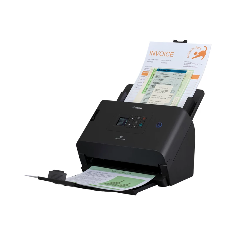 Canon imageFORMULA DR-S250N Network Document Scanner with QR Code Support
