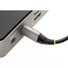 StarTech.com 3ft (1m) Top Screw Locking USB C Cable 10Gbps - USB 3.1/3.2 Gen 2 Type-C Cable - 100W (5A) Power Delivery Charging, DP Alt Mode - Single Screw Lock, USB-C Cord Charge/Sync