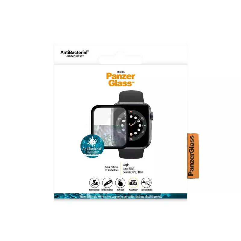PanzerGlass ® Apple Watch Series 4 | 5 | 6 | SE 44mm | Screen Protector Glass