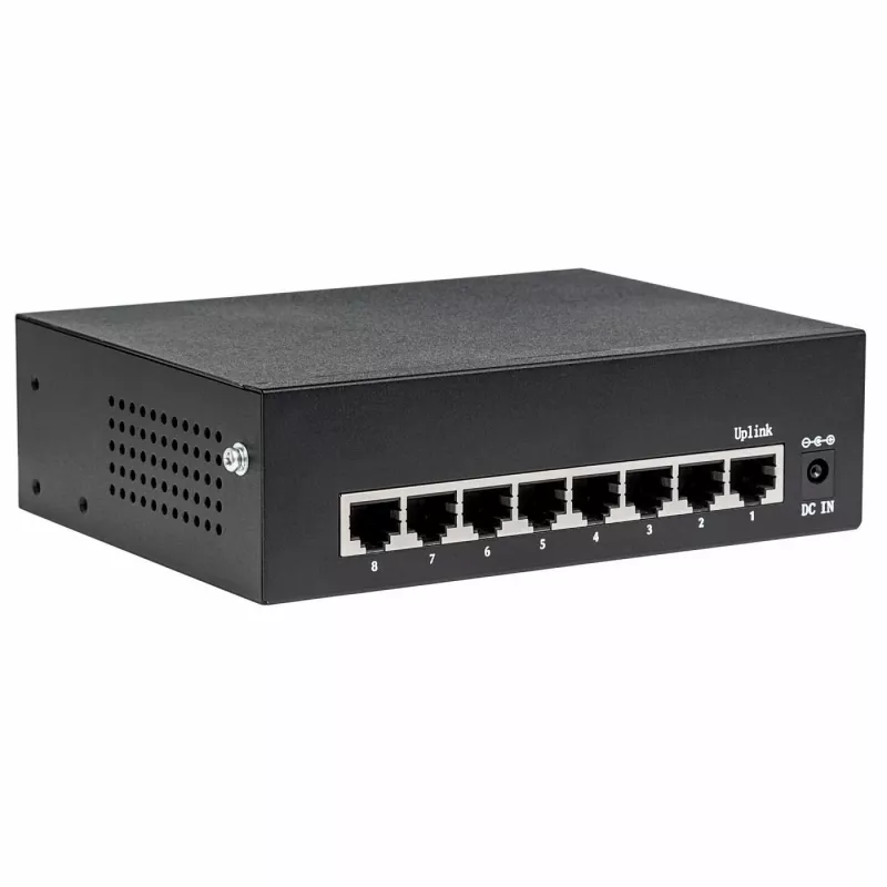 Managed Switch Intellinet 8-Port Gigabit Ethernet PoE+