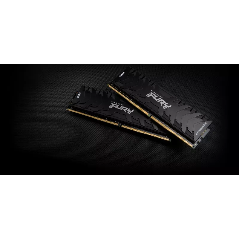 Kingston Technology FURY 16GB 4000MT/s DDR4 CL19 DIMM (Kit of 2) Renegade Black