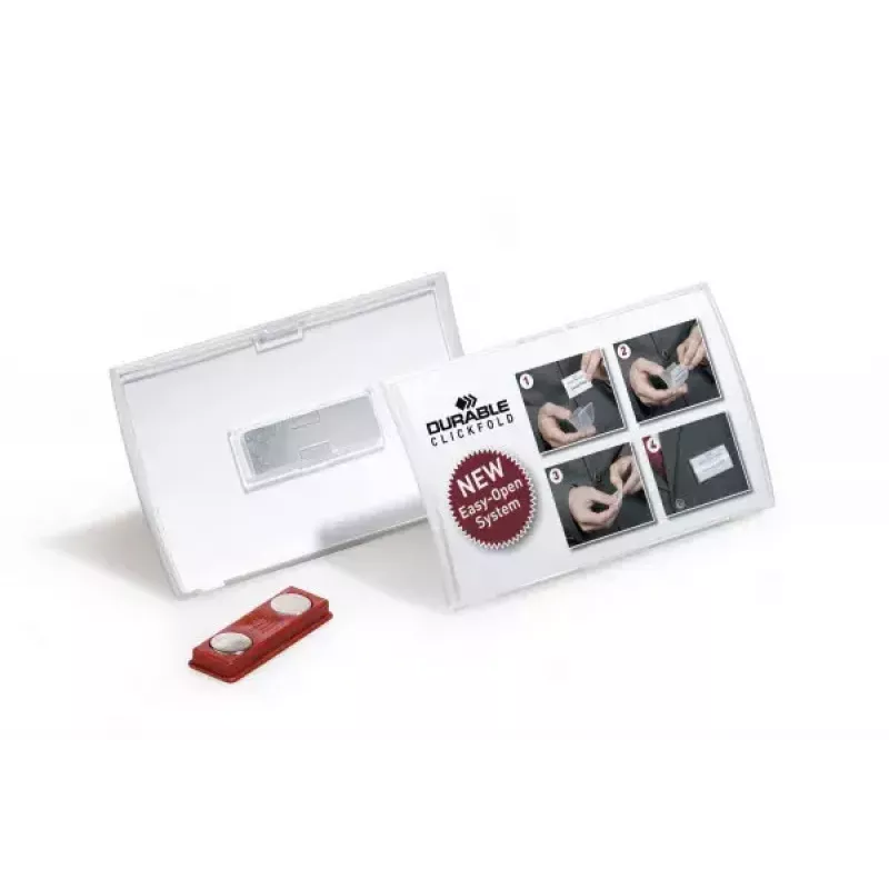 Badge Durable Click Fold 8212-19