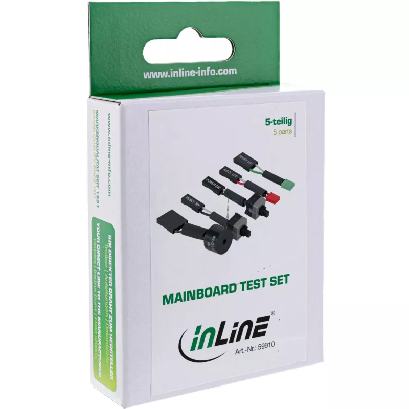 InLine PC and Server Mainboard Testing Set 5 parts InLine 59910