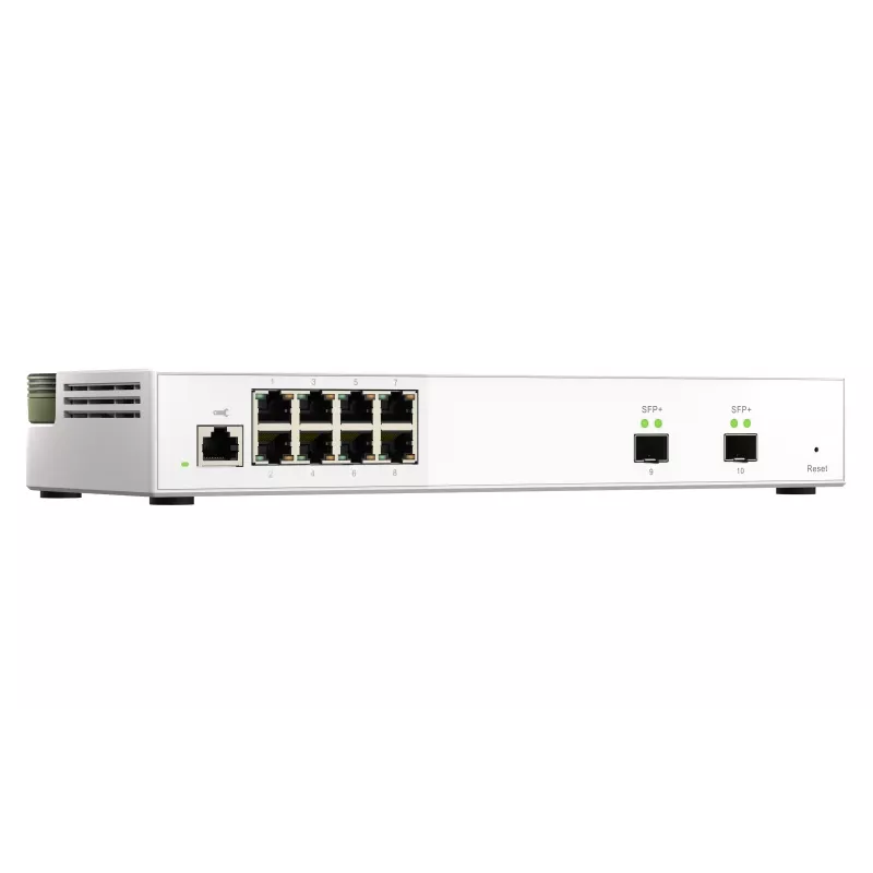 QNAP QSW-M2108-2S network switch Managed L2 2.5G Ethernet (100/1000/2500) Grey
