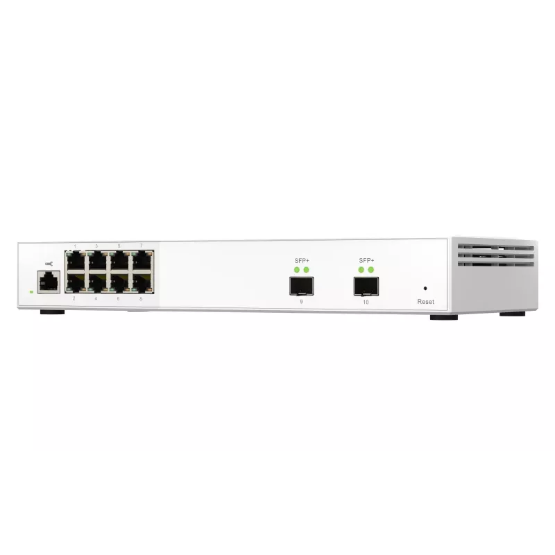 QNAP QSW-M2108-2S network switch Managed L2 2.5G Ethernet (100/1000/2500) Grey