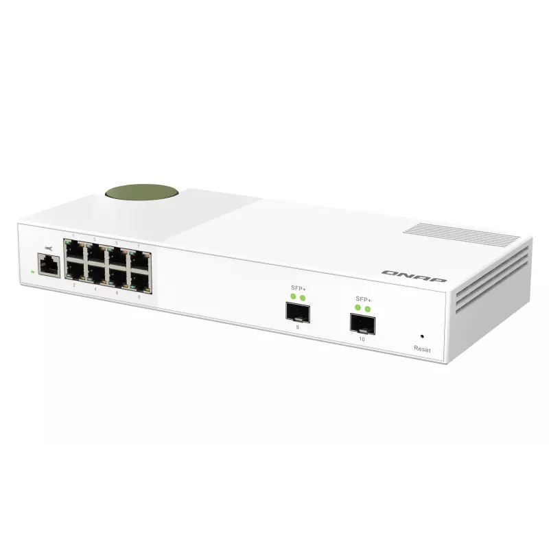 QNAP QSW-M2108-2S network switch Managed L2 2.5G Ethernet (100/1000/2500) Grey