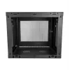 StarTech.com 2-Post 9U Wall Mount Network Cabinet with 1U Shelf, 19 inch Wall-Mounted Server Rack for Data / Networking / AV / Electronics / Computer Equipment, Small Vented Rack Enclosure