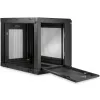 StarTech.com 2-Post 9U Wall Mount Network Cabinet with 1U Shelf, 19 inch Wall-Mounted Server Rack for Data / Networking / AV / Electronics / Computer Equipment, Small Vented Rack Enclosure