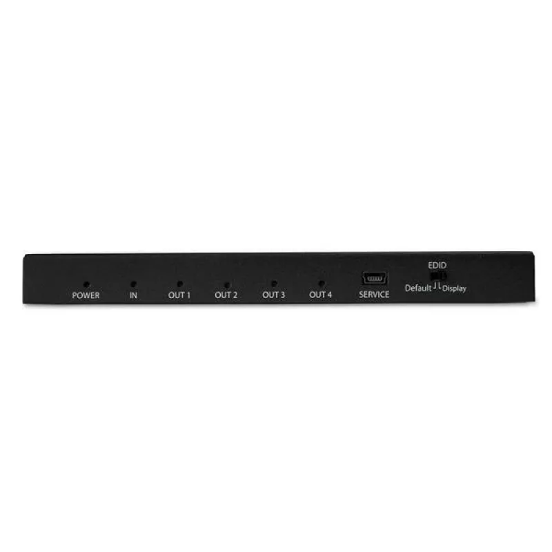 StarTech.com 4-Port HDMI Splitter - 4K 60Hz, HDMI, 4x HDMI, 3840 x 2160 pixels, Black, 4K Ultra HD, 60 Hz