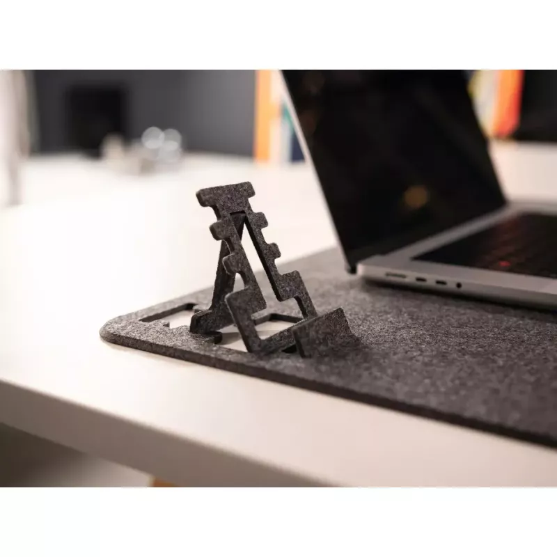 Desk pad Durable 708158 PET felt Charcoal 700x330x4 mm