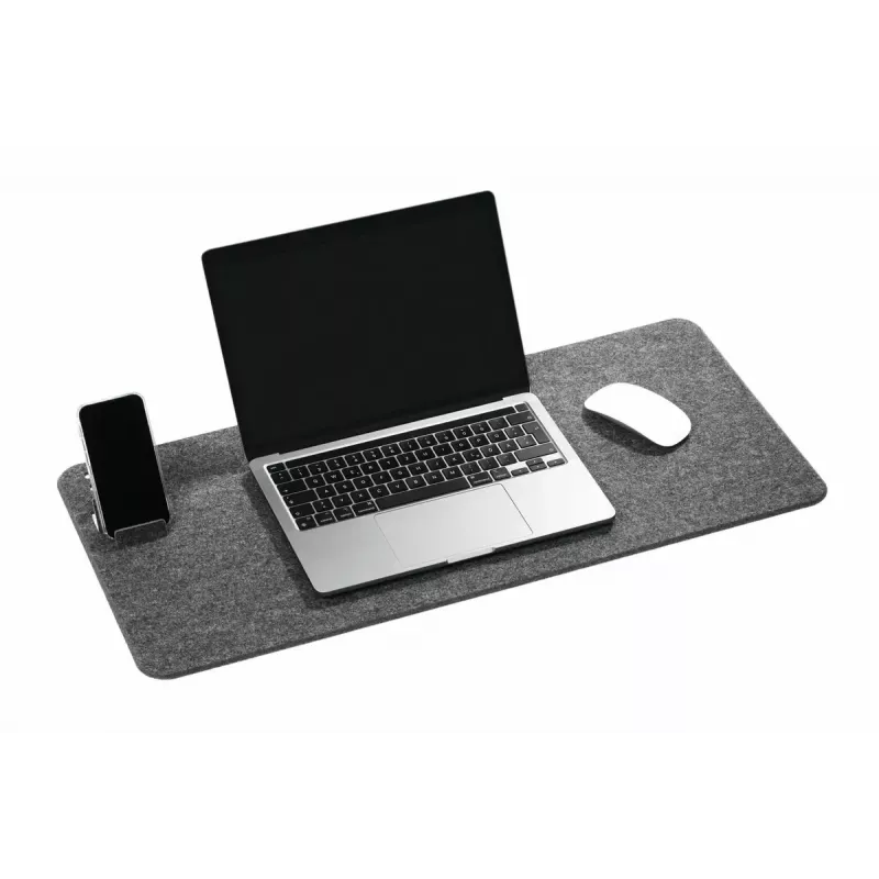 Desk pad Durable 708158 PET felt Charcoal 700x330x4 mm