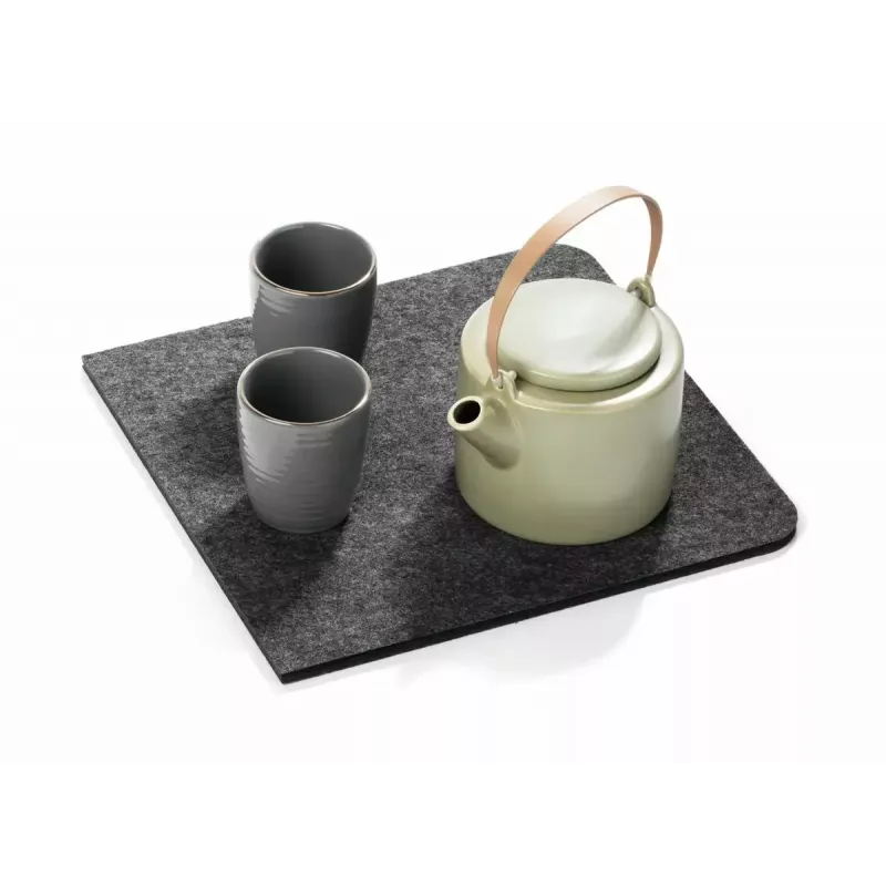 Desk pad Durable 708158 PET felt Charcoal 700x330x4 mm