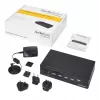 StarTech.com 4-Port HDMI KVM Switch - USB 3.0 - 1080p, 1920 x 1080 pixels, Rack mounting, Black