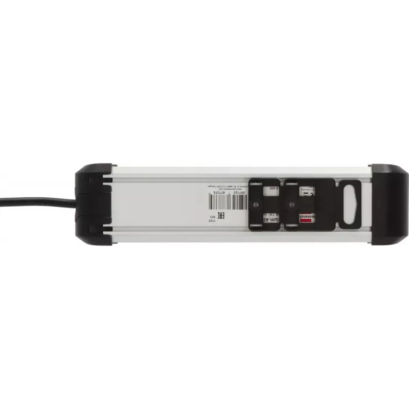 Power Extension Brennenstuhl 1391030400 1.8m 4 AC Outlets Indoor Black Silver